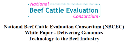NBCEC White Paper on Genomics in Beef Cattle